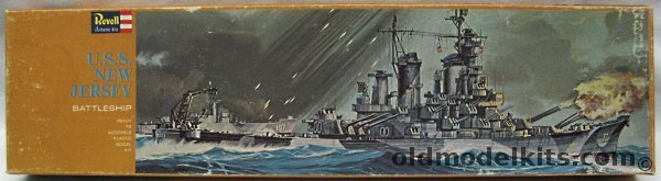 Revell 1/535 BB-62 USS New Jersey - Iowa Class Battleship, H349-200 plastic model kit